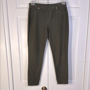 Michael Kors Green Jeggings Sleek Style